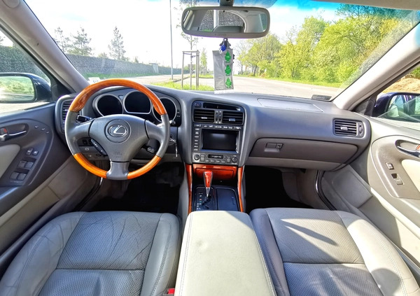 Lexus GS cena 28900 przebieg: 313000, rok produkcji 2001 z Szczecin małe 37
